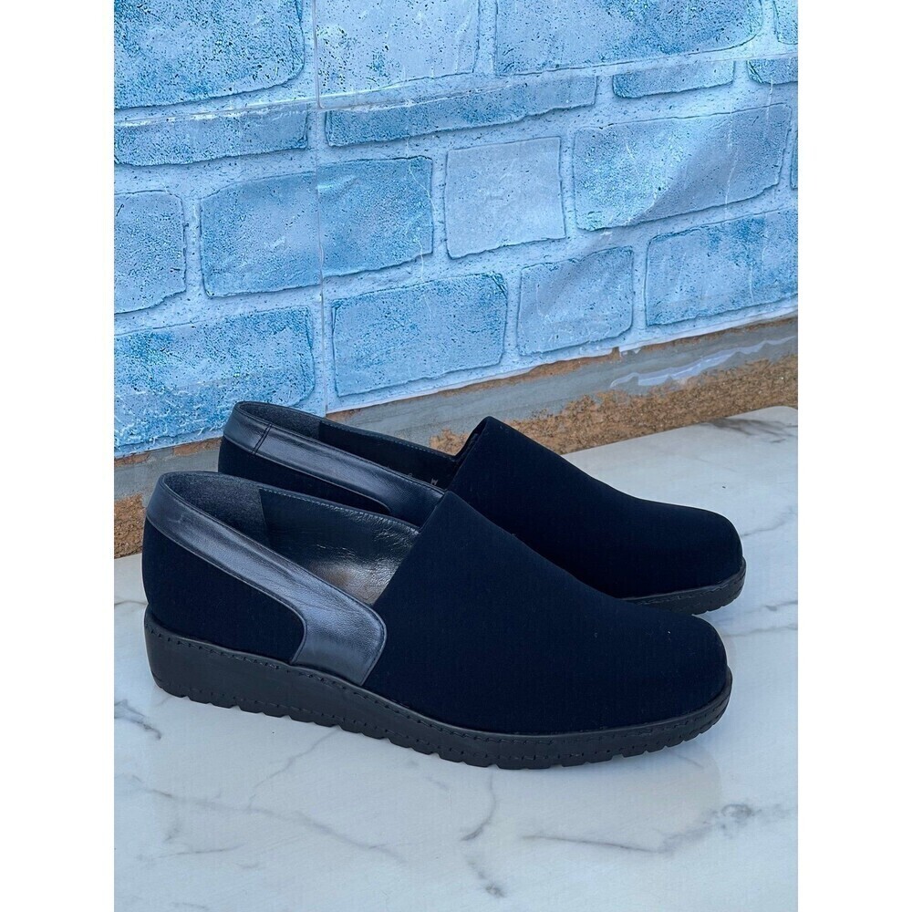Stuart Weitzman Microsoft Loafer with Wedge size 8